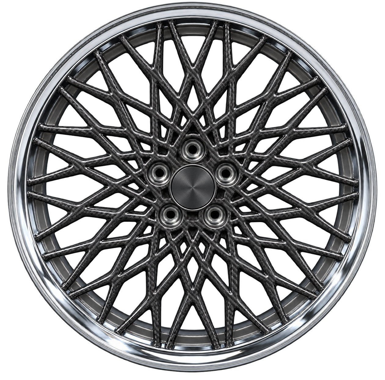 IF-LM30 forged wheel shown in a polished preview finish